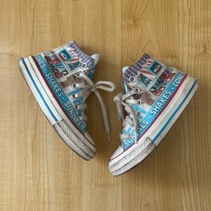 Converse Kids High Top Sneakers “Rick’s Shakes” US 11
